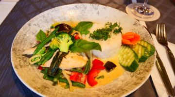 Börner-King GmbH Asiatisches Gemüsegericht des Restaurants Bei Christian in Massing